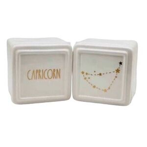 Rae Dunn Capricorn Ceramic Jewelry Boxes